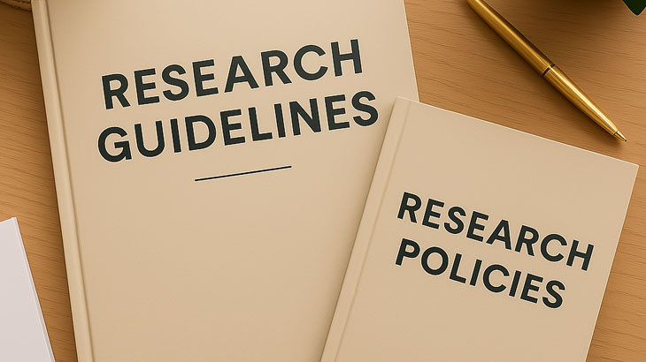 link to college research policies and guidelines