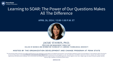 42. Learning to SOAR: The Power of Our Questions Makes All The Difference