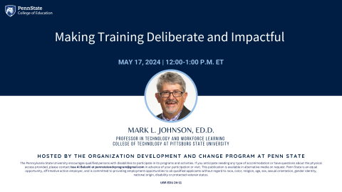43. Making Training Deliberate and Impactful 